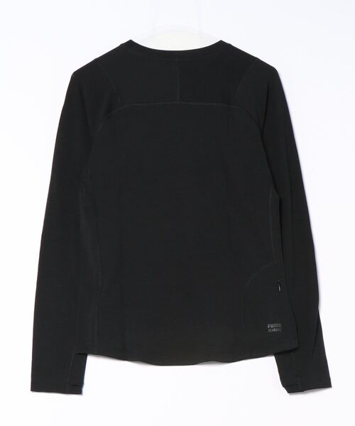 「PUMA」 長袖カットソー MEDIUM レッド レディース
