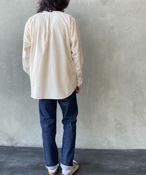 Danton 「DANTON」 長袖ブラウス 38 アイボリー レディース