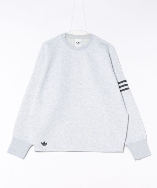 【adidas】M NEU LS CREW スウェット LGREYHEATHER 国内発送 adidas トレーナー スウェット アディダス M NEU LS CREW JW7920