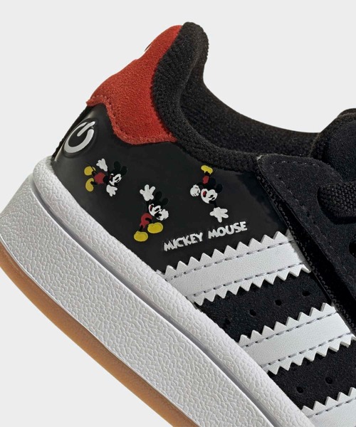 adidas ミッキーマウス スニーカー ブラック/マルチカラー　23㎝ 23 5cm 新品 アディダス × ディズニー ミッキー スーパースター