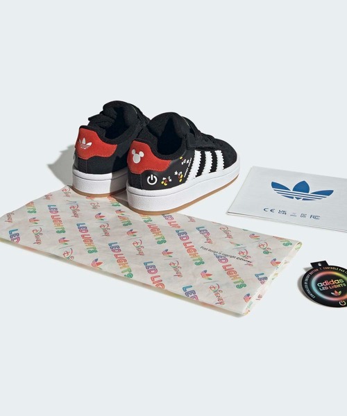 新品未使用 adidas ミッキーマウスコラボ スニーカー 17 cm 2点 adidas Originals 【新品】アディダス オリジナルス