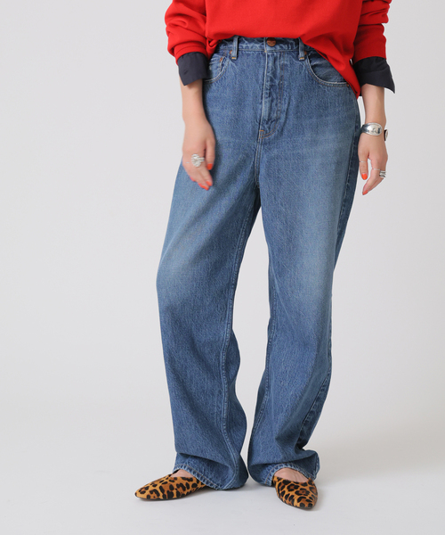 RED CARDデニムパンツDAKOTA 23 RED CARD レッドカードトーキョー Dakota/ダコタ ビッグ
