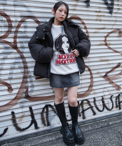 WEGO ダウンコート ダウンジャケット WEGO/「25年秋冬新作」2WAYフード