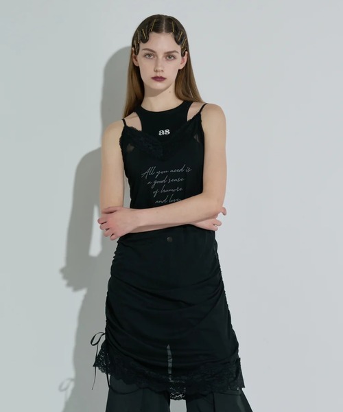 キャミソール ANNA SUI NYC/アナ スイ エヌワイシー/サイドリボン