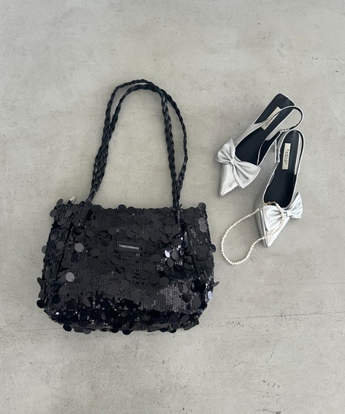 クラッチバッグ パーティーバッグ スパンコールパーティーバッグ