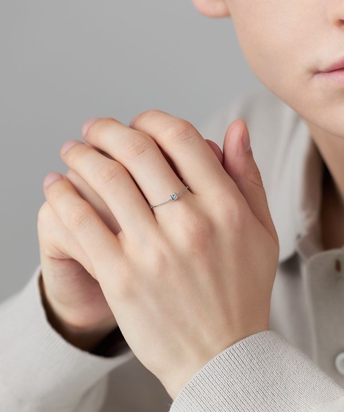 4℃ HOMME+（ヨンドシーオムプラス） 指輪 リング 「6月誕生石