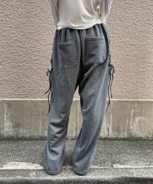 AIC. スウェットパンツ ジャージ レースアップスウェットパンツ