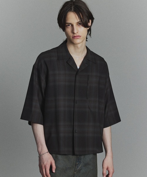 PUBLIC TOKYO（パブリックトウキョウ） 半袖シャツ 1 ブルー メンズ