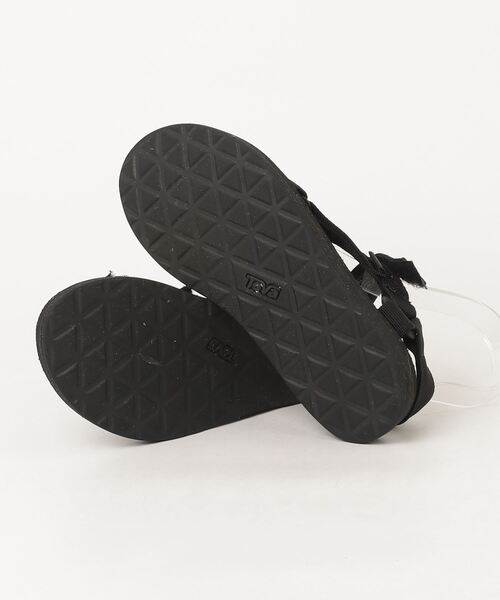 「Teva」 フラットサンダル 22cm ブラック レディース_画像3