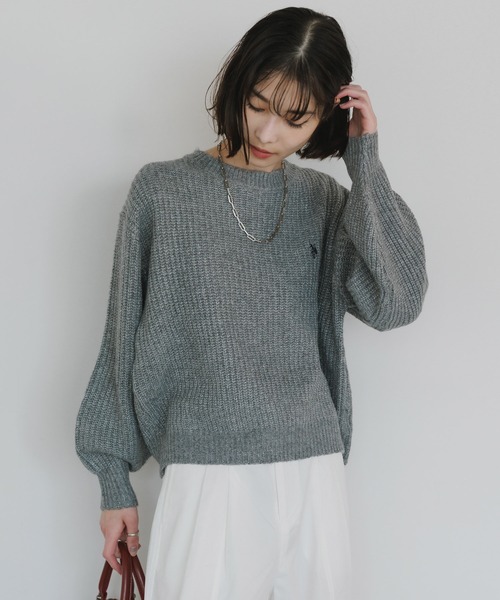 U.S. POLO ASSN.（ユーエスポロアッスン） ニット セーター ワイド