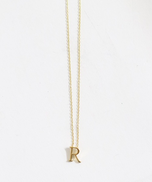 ネックレス 「MARIHA/マリハ 」My Letters Silver ネックレス 40cm イニシャル「WEB限定」 レディースの画像