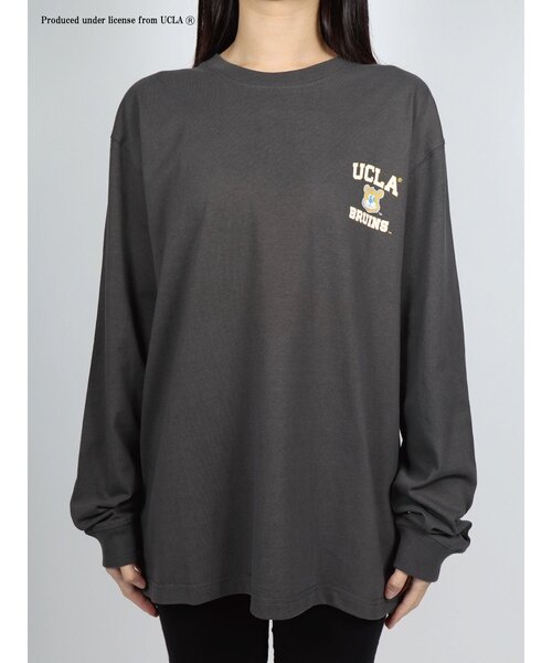 UCLA tシャツ バックプリントロングスリーブTシャツ ロンT メンズ