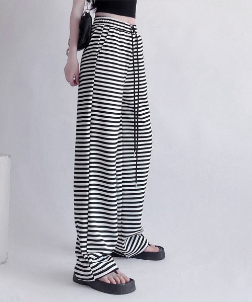 miniministore（ミニミニストア） ワイドパンツ スラックス パンツ