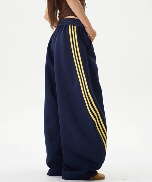 らさる様　 専用　mushwear ワイドトラックパンツ mushwear（マッシュウェア） スウェットパンツ ジャージ ワイド