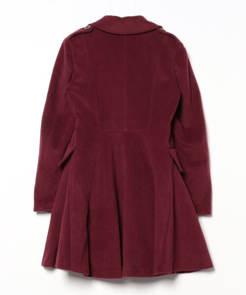 「rienda」 チェスターコート MEDIUM レッド レディース_画像2