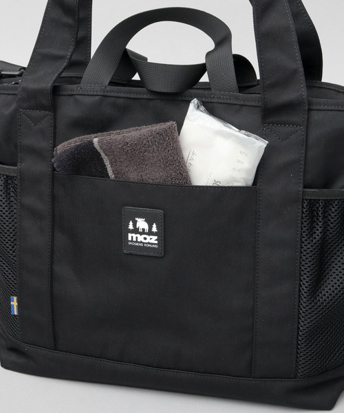 moz（モズ） トートバッグ 撥水加工 ナイロン 大容量 多収納 3WAY 