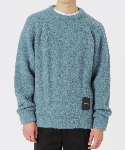 LOVELESS（ラブレス） セーター ニット 「UNISEX」ブークレカラー