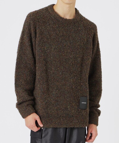 LOVELESS（ラブレス） セーター ニット 「UNISEX」ブークレカラー