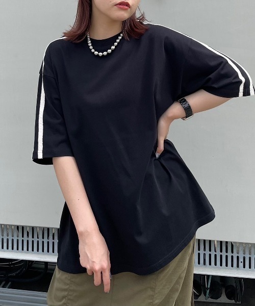 「PAGEBOY」 半袖Tシャツ FREE ターコイズブルー レディース_画像9