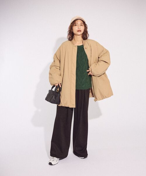 【極美品】ふわふわ UNITED ARROWS LTD. ケーブルニットセーター Green Parks（グリーンパークス） ニット セーター ふわふわケーブル