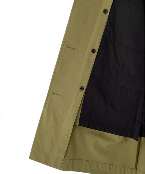 MHL.（エムエイチエル） ステンカラーコート コート BRUSHED COTTON