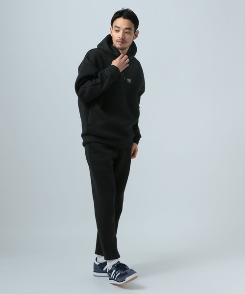 「BAYFLOW」 プルオーバーパーカー MEDIUM ブラック メンズ_画像4