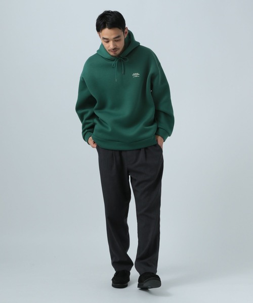 「BAYFLOW」 プルオーバーパーカー MEDIUM ブラック メンズ_画像7