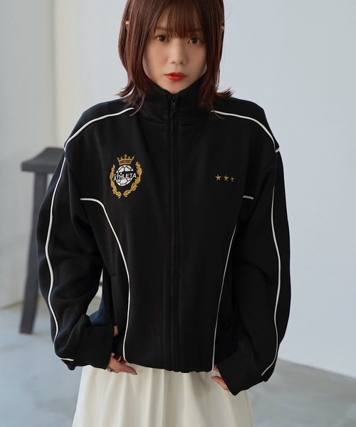 新品ATHLETA アスレタレディースジャージ上下セットSサイズy ATHLETA（アスレタ） Kemari87別注 ジャージ上下セット 【ATHLETA