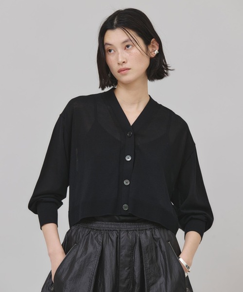 Curensology（カレンソロジー） ニットカーディガン FREE ブラック