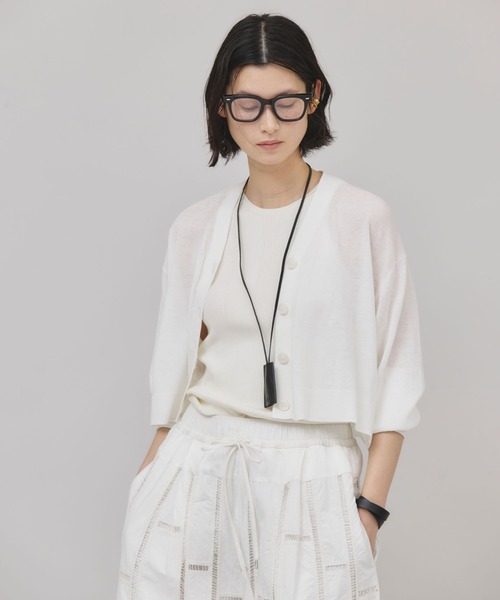 Curensology（カレンソロジー） ニットカーディガン FREE ブラック