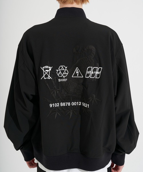 「SHAREEF」 ブルゾン 1 ブラック メンズ_画像7