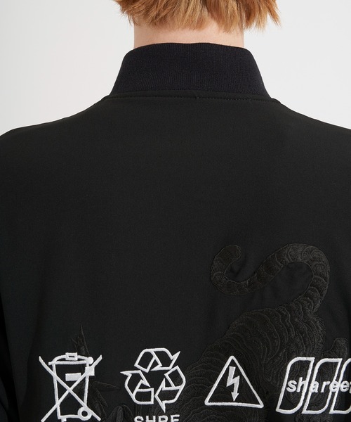 「SHAREEF」 ブルゾン 1 ブラック メンズ_画像8