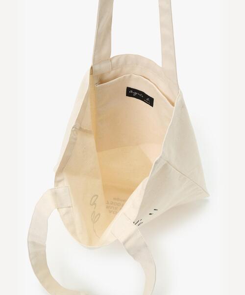 「agnes b.」 トートバッグ FREE ホワイト系その他 レディース_画像7