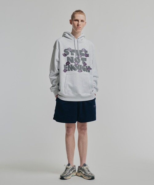 「NOISE MAKER」 プルオーバーパーカー X-LARGE ブラック メンズ_画像3