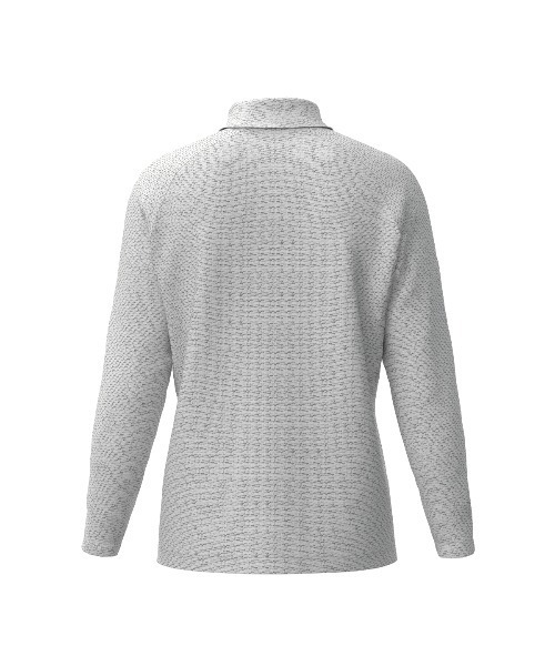 ZOY（ゾーイ） シャツ MEN'S マイクロZOYロゴPT長袖シャツ メンズ