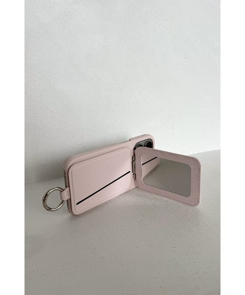 ALEXIA STAM（アリシアスタン） スマホケース Fake Leather iPhone