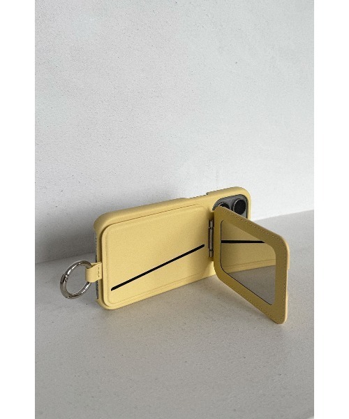 ALEXIA STAM（アリシアスタン） スマホケース Fake Leather iPhone