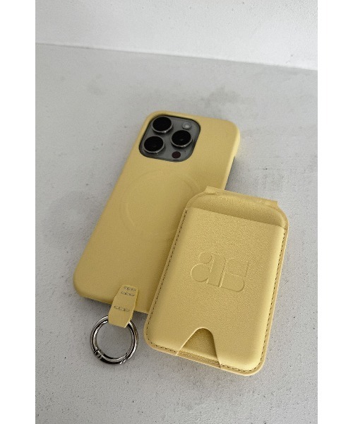 ALEXIA STAM（アリシアスタン） スマホケース Fake Leather iPhone