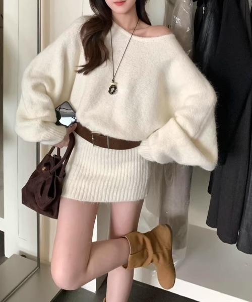 miniministore（ミニミニストア） ワンピース ミニニットワンピース