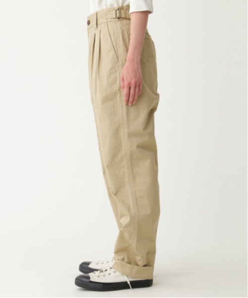 MHL.（エムエイチエル） チノパンツ 1 ベージュ レディース : ZOZOTOWN