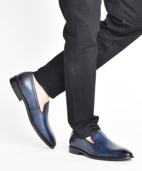 「LUCIUS」 ローファー 43 ブラック メンズ_画像6