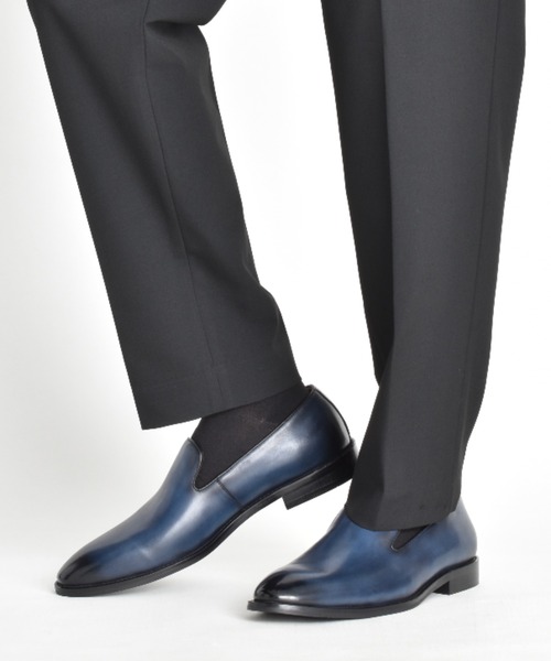 「LUCIUS」 ローファー 43 ブラック メンズ_画像8