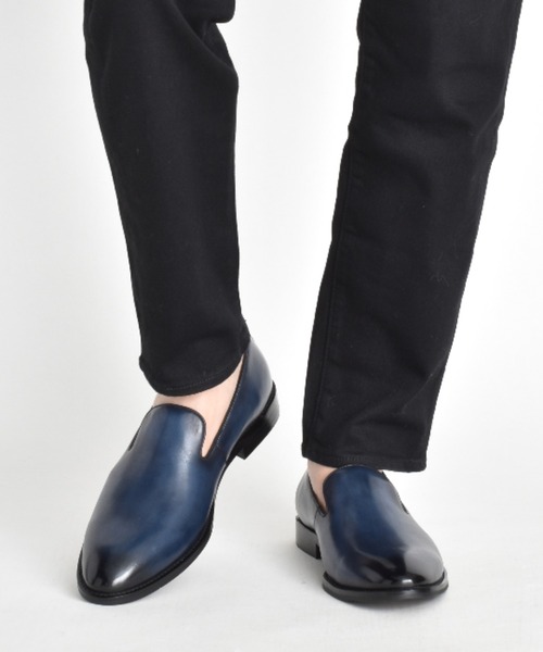 「LUCIUS」 ローファー 43 ブラック メンズ_画像9