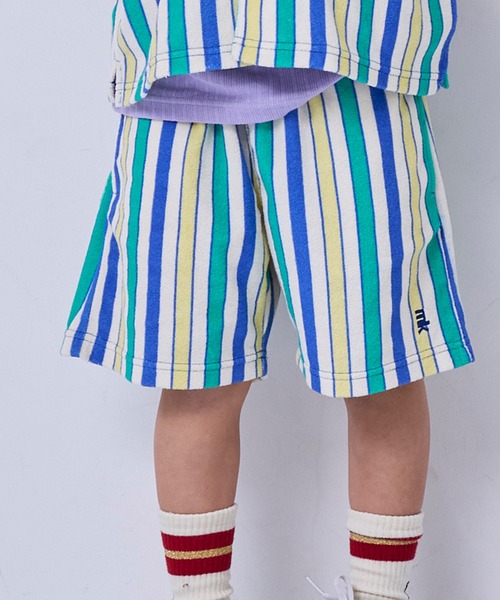 MARKEY'S（マーキーズ） パンツ パイルマルチストライプショートパンツ