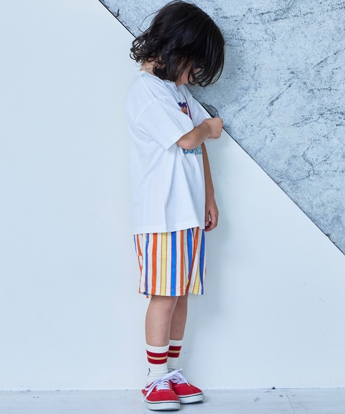 MARKEY'S（マーキーズ） パンツ パイルマルチストライプショートパンツ