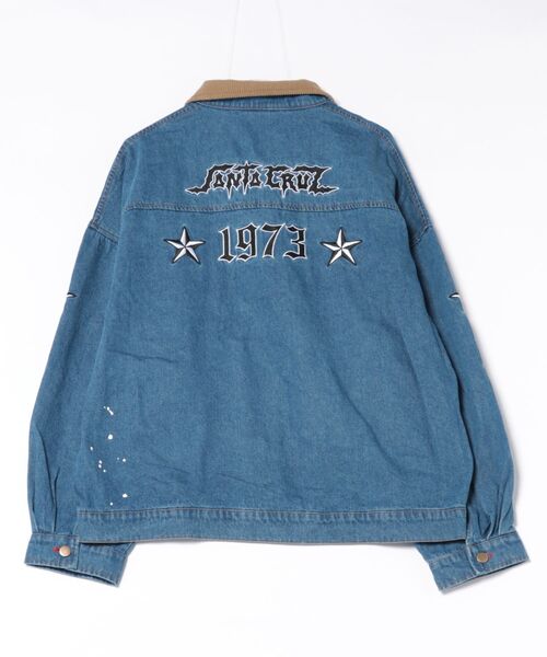 SANTA CRUZ（サンタクルーズ） コート ジャケット SC PATCHES DENIM