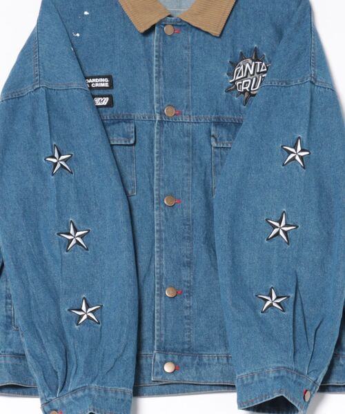 SANTA CRUZ（サンタクルーズ） コート ジャケット SC PATCHES DENIM