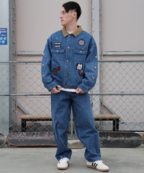 SANTA CRUZ（サンタクルーズ） コート ジャケット SC PATCHES DENIM