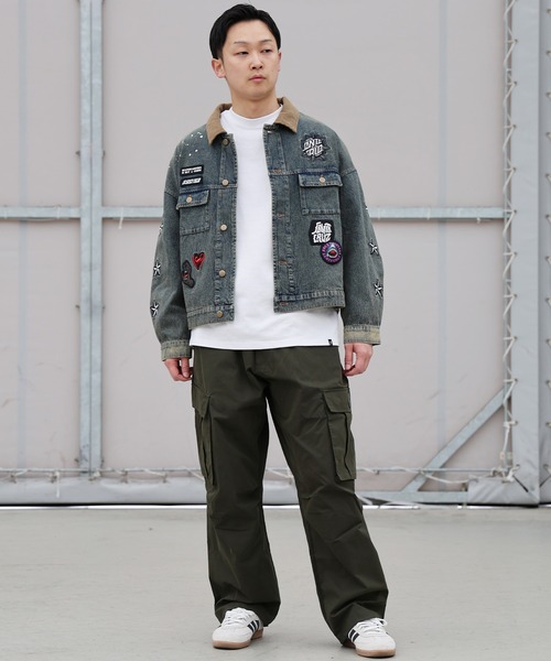 SANTA CRUZ（サンタクルーズ） コート ジャケット SC PATCHES DENIM
