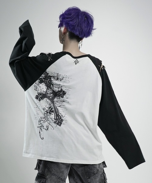 REFLEM（レフレム） tシャツ 「REFLEM/レフレム」スカルプリント